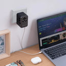 MOMAX™ 65W GaN Universal Travel Power Adapter for 224 Countries Charging Plug Cellphone Mobile Charger