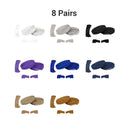 8 Pairs No Tie Shoelace Replacement With Magnetic Lace Lock