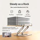 Portable Laptop Stand, Tablet and Book Holder for Desk